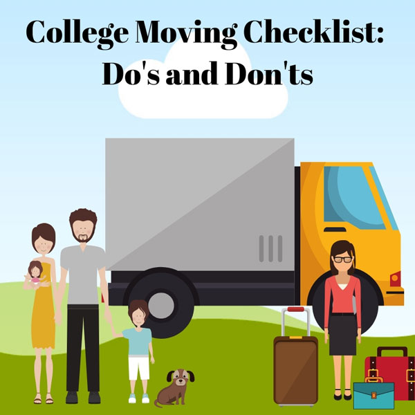 moving out of state for college checklist